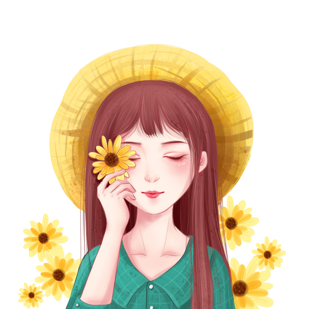 摄图网_401573261_女孩头像(非企业商用).png 图片